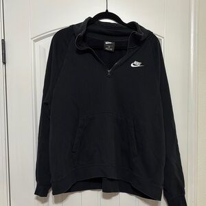 Nike Black Quarter-Zip Sweatshirt